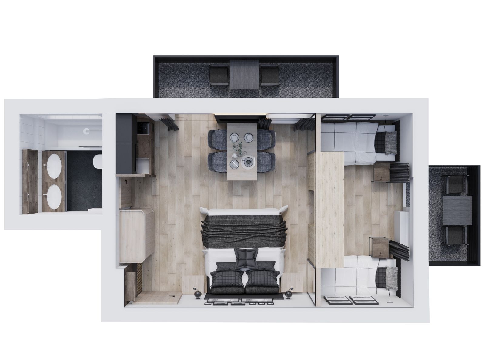 Appartement Superior  image 7 - MONDI Resort Oberstaufen