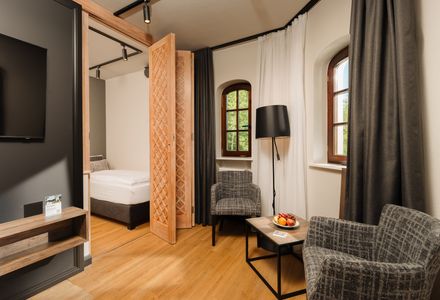 Hotel Zimmer: Familien-Terrassen-Appartement Superior - MONDI Resort Oberstaufen