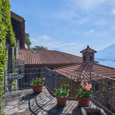Außen Sommer 9, Villa Bellavista, Dongo, Comer See, Lombardei, Italien