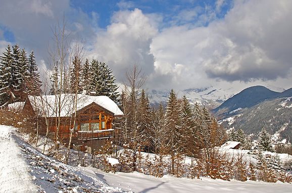Außen Winter 30, Chalet l'Epachat, Saint Gervais, Savoyen - Hochsavoyen, Auvergne-Rhône-Alpes, Frankreich