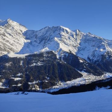 Innen Winter 31, Chalet Mendiaux, Saint Gervais, Savoyen - Hochsavoyen, Auvergne-Rhône-Alpes, Frankreich