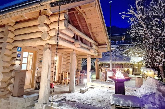 Außen Winter 41 - Hauptbild, Blockhütte Karin, Axams, Tirol, Tirol, Österreich