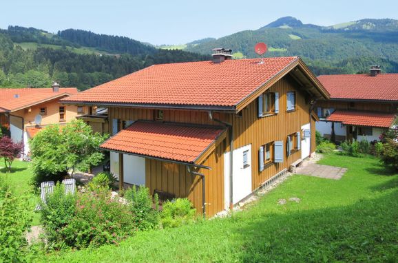 Außen Sommer 1 - Hauptbild, Ferienhütte Walchsee, Sachrang, Oberbayern, Bayern, Deutschland