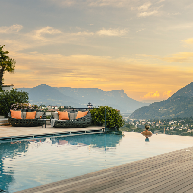Hotel Golserhof in Dorf Tirol, Trentino-Südtirol, Italien