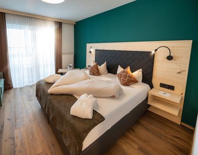 360° Glück | 4,5 Sterne Landrefugium Obermüller: Doppelzimmer Refugium