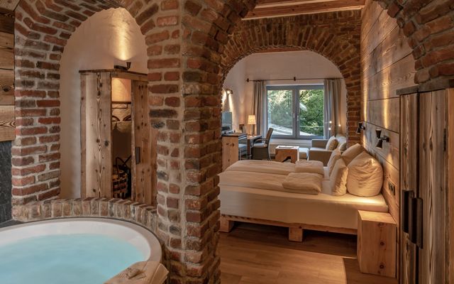Unterkunft Zimmer/Appartement/Chalet: Gutshof-Zimmer mit Badevergnügen