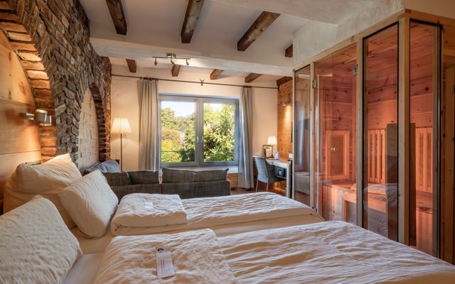 Unterkunft Zimmer/Appartement/Chalet: Wellness-Wohn-Stube 1Raum