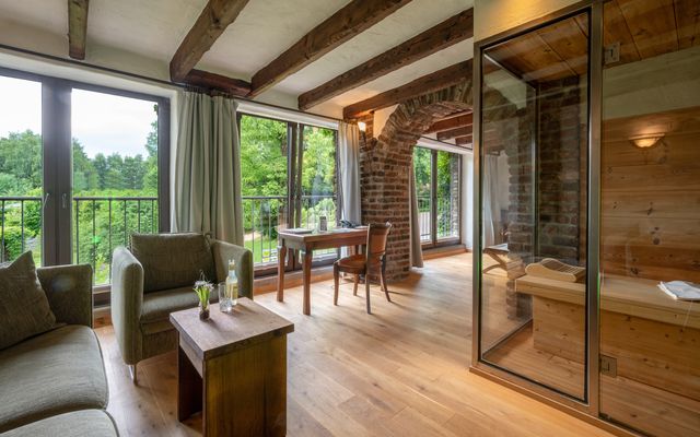 Unterkunft Zimmer/Appartement/Chalet: Grüne Wellness Suite