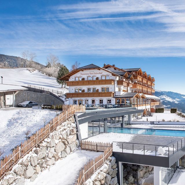 Panorama Hotel Huberhof in Meransen, Trentino-Alto Adige, Italy