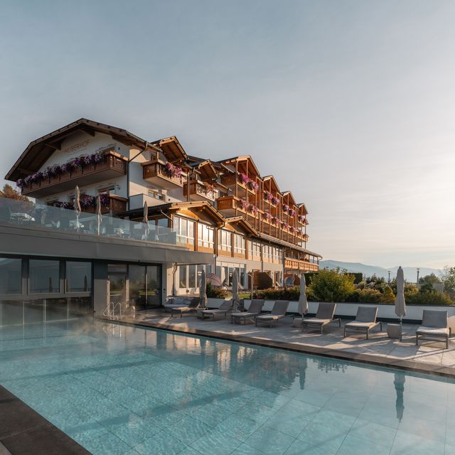 Panorama Hotel Huberhof in Meransen, Trentino-Südtirol, Italien