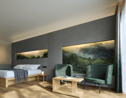 Sonne Mellau – Feel good Hotel: Doppelzimmer Hangspitze und Kanisfluh