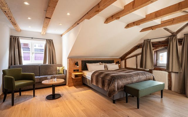 Hotel Zimmer: Alpin Juniorsuite - AlpinLifestyleHotel Löwen & Strauss
