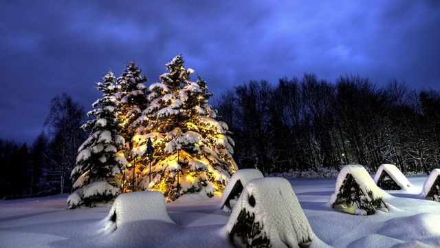 Weihnachten im Blauen Wunder