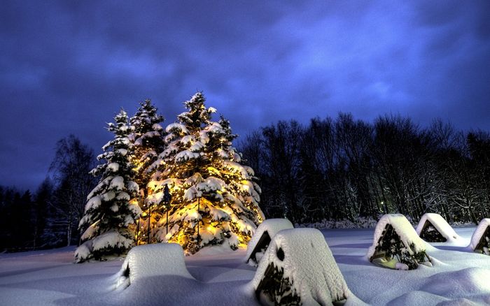 Weihnachten im Blauen Wunder