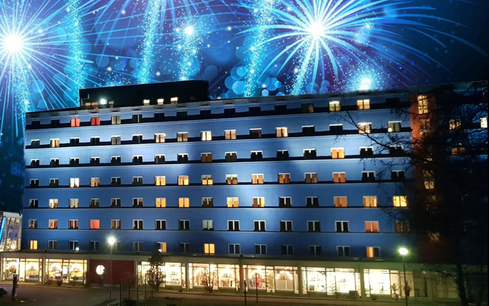 Jahreswechsel im Blauen Wunder 