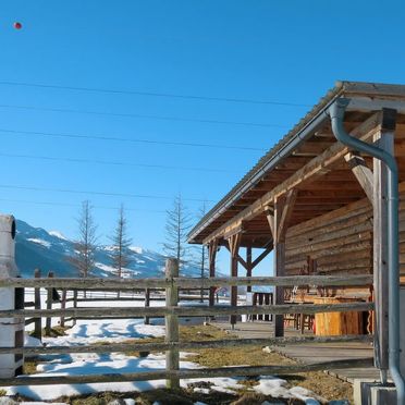 Außen Winter 22, Blockhütte Steiner, Stein an der Enns, Steiermark, Steiermark, Österreich