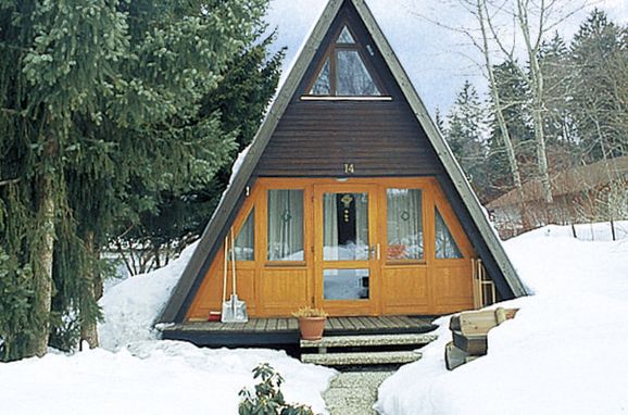 Außen Winter 19 - Hauptbild, Hütte Jägerwiesen im Bayerischen Wald, Waldkirchen, Bayerischer Wald, Bayern, Deutschland