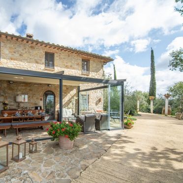 Außen Sommer 3, Villa Casale Il Poggino, Castellina in Chianti, Toskana Chianti, Toskana, Italien
