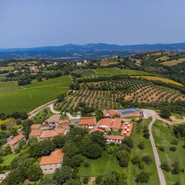 Außen Sommer 5, Casa Salustri, Cinigiano, Maremma Binnenland, Toskana, Italien