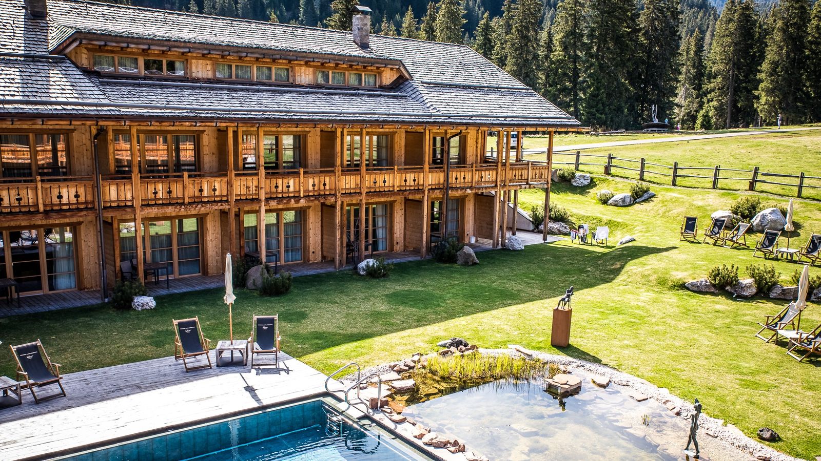 Aussenpool - Tirler- Dolomites Living Hotel 