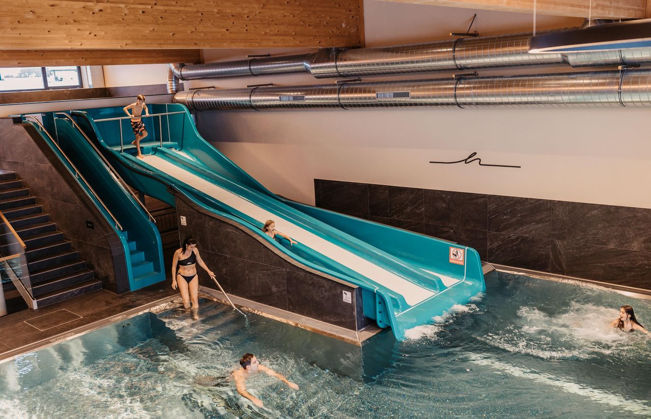 Rutsche Indoorpool