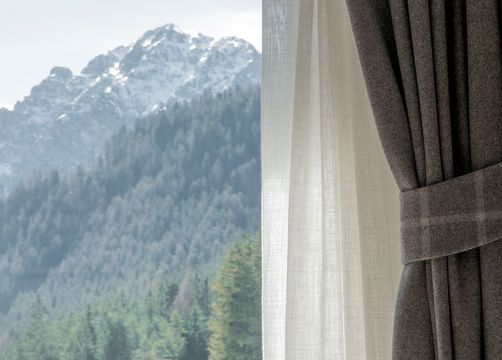 BIO HOTEL Aqua Bad Cortina: Blick aus dem Fenster - Aqua Bad Cortina, Sankt Vigil in Enneberg, Dolomiten, Trentino-Südtirol, Italien