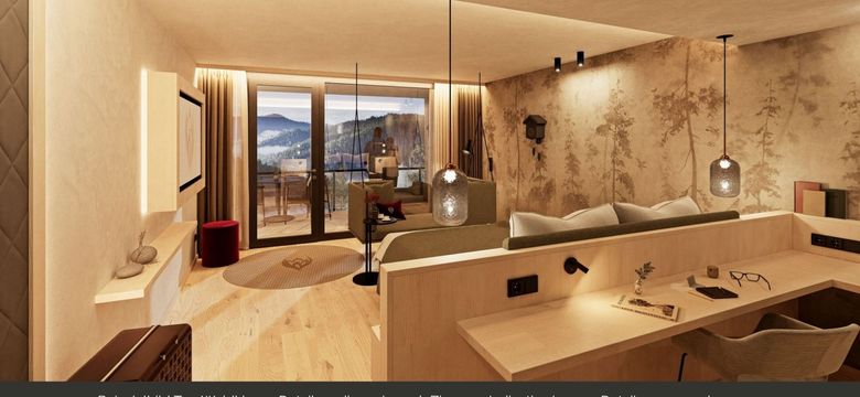 Hotel Kronelamm im Schwarzwald: Königreich-Suite with two separate bed rooms image #2