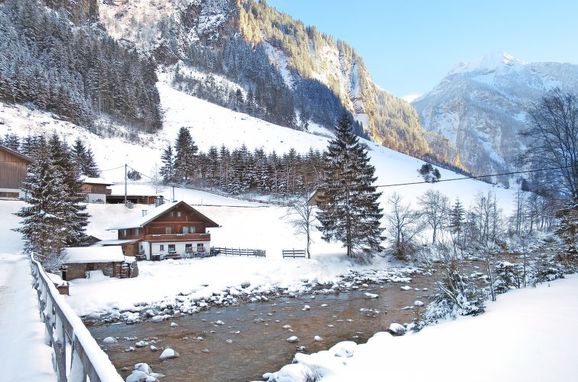 Außen Winter 38 - Hauptbild, Ferienhütte Eben, Mayrhofen, Zillertal, Tirol, Österreich