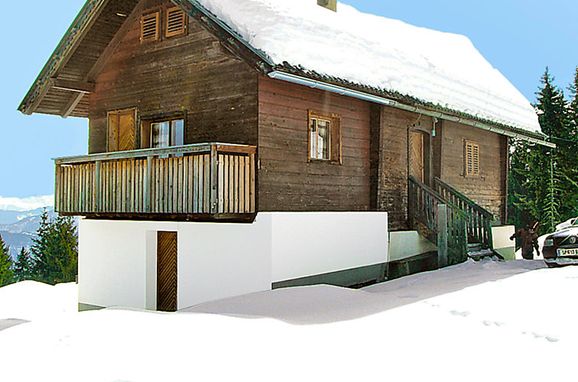 Außen Winter 17 - Hauptbild, Almhütte Wassertheureralm, Dellach, Kärnten, Kärnten, Österreich