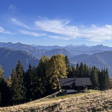 Außen Winter 1, Almhütte Wassertheureralm, Dellach, Kärnten, Kärnten, Österreich