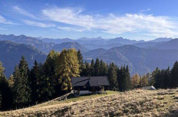 Außen Winter 1 - Hauptbild, Almhütte Wassertheureralm, Dellach, Kärnten, Kärnten, Österreich