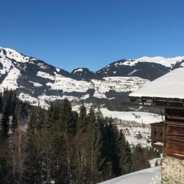 Außen Winter 25, Berghütte Sahnealm, Mittersill, Pinzgau, Salzburg, Österreich