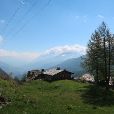 Außen Sommer 2, Rustico Baulin, Avise, Aostatal, Aostatal, Italien