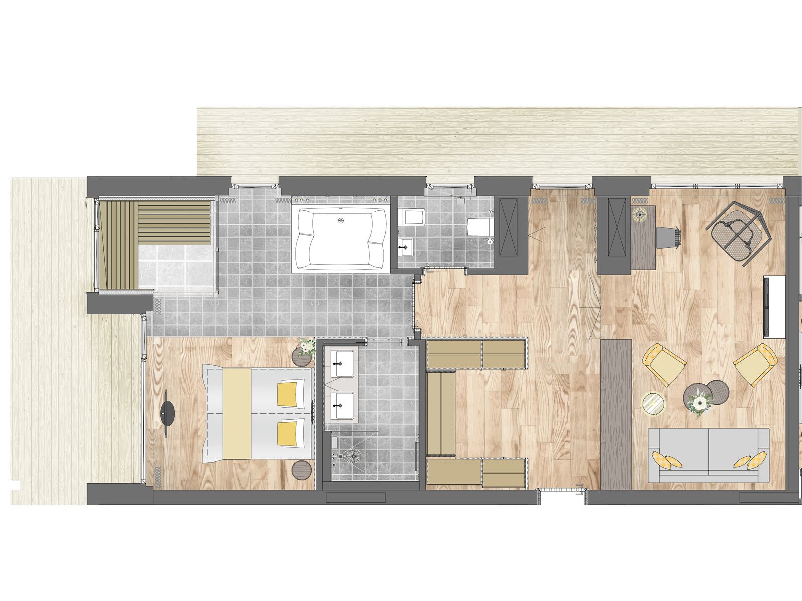 SuitePenthouse SPA Suite image 7 - die HOCHKÖNIGIN Mountain Resort