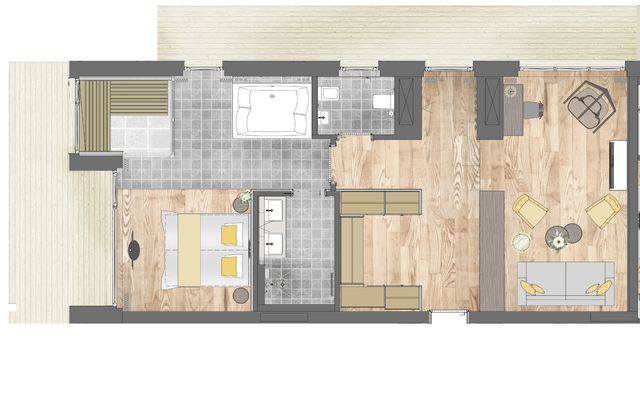 SuitePenthouse Spa Suite thumbnail 4 - die HOCHKÖNIGIN Mountain Resort