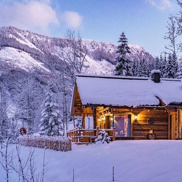 Winter, Die Chalet ALM, Pruggern, Steiermark, Österreich