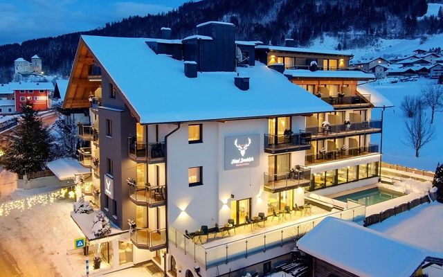 Das Hotel Sonnblick in Kaprun im Winter
