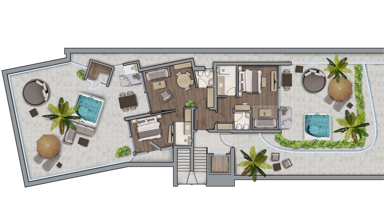 Quellenhof See Lodge: Rooftop-Villa image #8