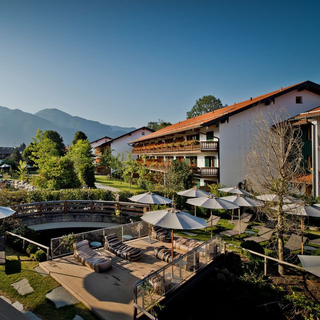 Spa & Resort Bachmair Weissach in Weissach, Oberbayern, Bayern, Deutschland