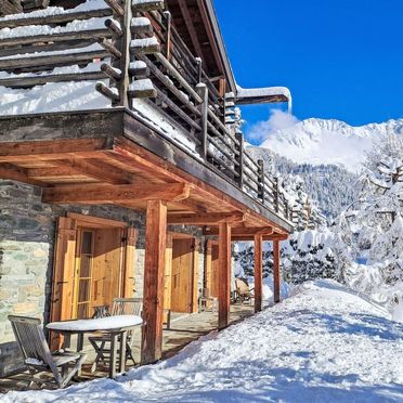Außen Winter 23, Chalet Filaos in Verbier, Verbier, Wallis, Wallis, Schweiz