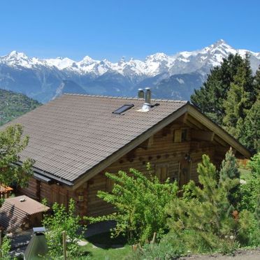 Außen Winter 17, Chalet les 4 Saisons, Veysonnaz, Wallis, Wallis, Schweiz