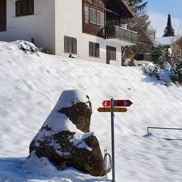 Außen Winter 21, Chalet Gommiswald, Gommiswald, Zürichsee Region, St. Gallen, Schweiz