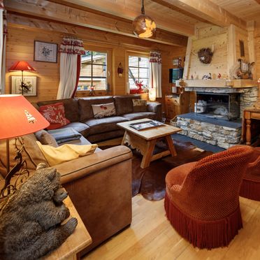 Innen Sommer 2, Chalet Dörfli, Les Diablerets, Waadtländer Alpen, Waadt, Schweiz