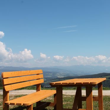 Sonnenplätzchen, Almhütte Hebalm, Pack, Steiermark, Steiermark, Österreich