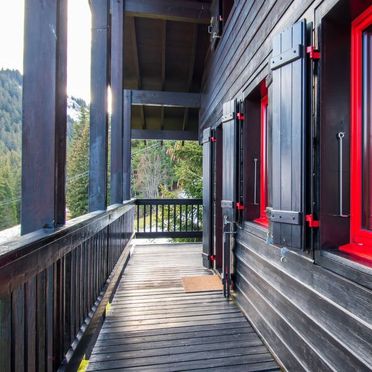 Außen Winter 31, Chalet le Cyclamen, Champoussin, Portes du Soleil, Wallis, Schweiz