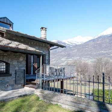 Außen Sommer 4, Apartment pro de Solari, Fenis, Aostatal, Aostatal, Italien
