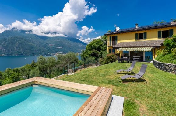 Außen Sommer 1 - Hauptbild, Casa Lacum Lux, Varenna, Perledo, Lombardei, Italien