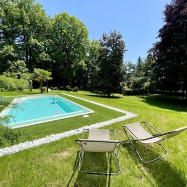 Außen Sommer 3, Villa Sofia, Sirtori, Lombardei, Lombardei, Italien