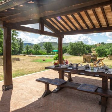 Außen Winter 3, Casale Poggio Lupinaio, Manciano, Maremma Binnenland, Toskana, Italien