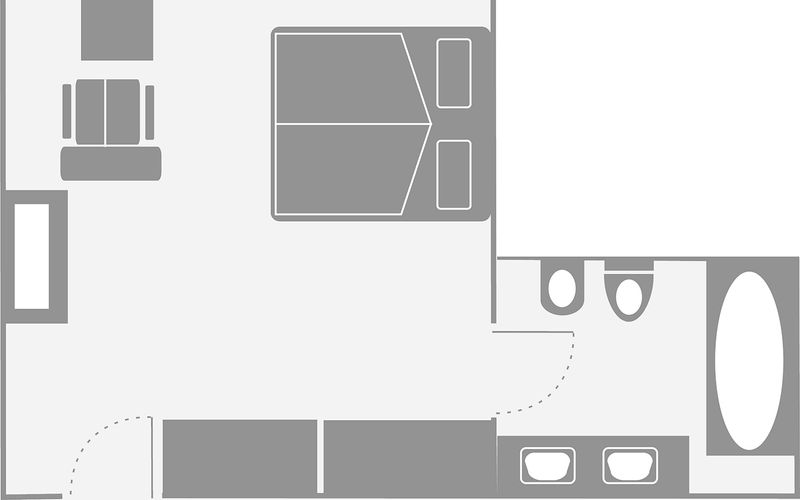 Standard double room thumbnail 2 - Burg Hotel 
